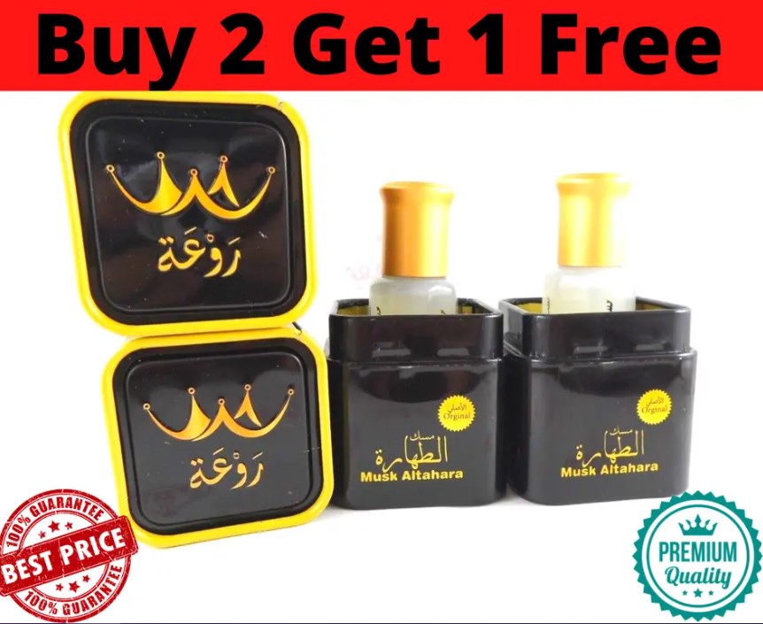 Musk Al Tahara Rawaa White Musk Oil High Quality Thick Perfume Oil مسك الطهارة