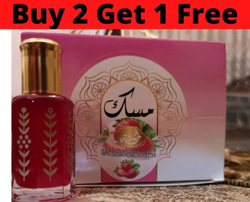 Red Musk Al Tahara Strawberry scent 