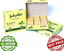 Load image into Gallery viewer, 1X BAR KEFO Natural Laurel &amp; Olive Oil Luxury Handmade Ghar soap 200gصابون الغار
