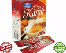 Load image into Gallery viewer, 4X Sticks Chai Karak Instant Tea With Skimmed Milk, Creamer,Sugar &amp; Cardamom كرك
