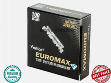 Load image into Gallery viewer, 3 Pack X EuroMax Single Edge Half Blades Platinum Coated Blades &quot;Free Shipping&quot;
