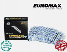 Load image into Gallery viewer, 1 Pack X EuroMax Single Edge Half Blades Platinum Coated Blades &quot;Free Shipping&quot;
