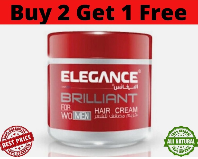 ELEGANCE GEL Brilliant Hair Cream-250 ml✯ BUY 2 GET 1 FREE ✯