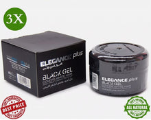 Load image into Gallery viewer, 3X Elegance Plus Black Hair Gel - 100ml جل اليجانس الأسود
