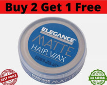 Load image into Gallery viewer, Elegance Matte Hair Wax 140g - matte cream✯ BUY 2 GET 1 FREE ✯ اليجانس واكس
