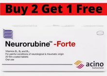 Load image into Gallery viewer, 1 Pack X Neurorubine Forte With Vitamin B1, B6, B12 For Nerves✯ BUY 2 GET 1 FREE

