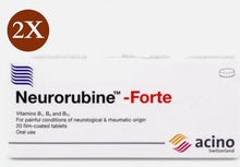 Load image into Gallery viewer, 2 Pack X Neurorubine Forte With Vitamin B1, B6, B12 For Nerves, Free Shipping
