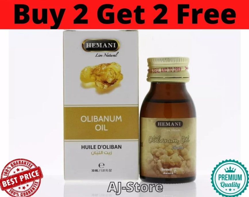 1X HEMANI OLIBANUM Frankincense Oil 30m ✯ BUY 2 GET 2 FREE ✯