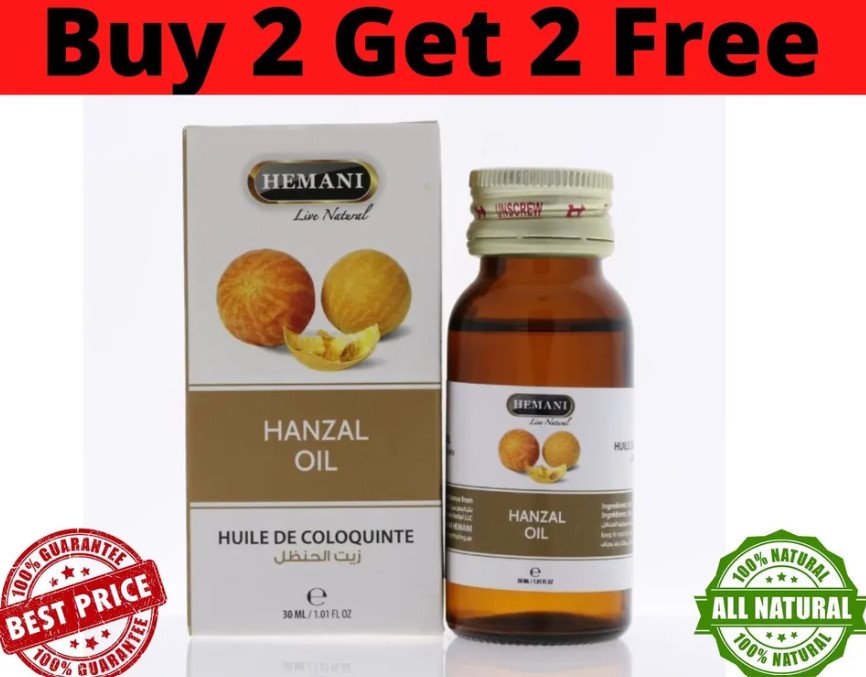 1X Hemani Hanzal Oil - 30 ml ✯ BUY 2 GET 2 FREE ✯ زيت الحنظل