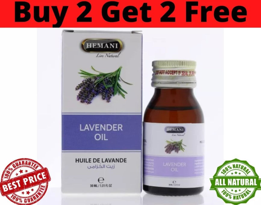 1X hemani lavender oil - 30 ml ✯ BUY 2 GET 2 FREE ✯ زيت الخزامى هيماني