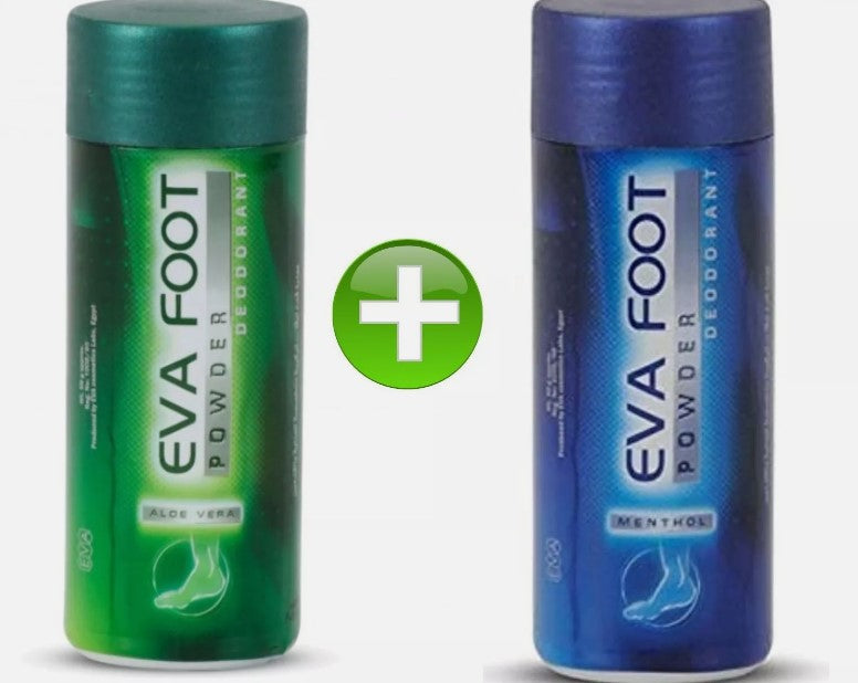 2 Pack X Eva Foot Powder Deodorant With 