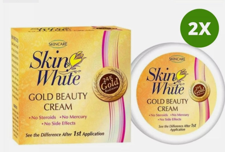 2 Pack X Skin White Gold Beauty Cream, No Mercury