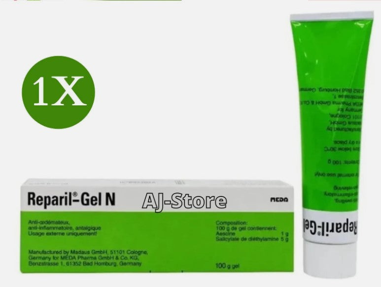 1X Reparil Gel N 100g Anti-Inflammatory, Pain Relieving & Swelling Free Shipping