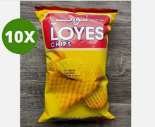 Load image into Gallery viewer, 10 Pack X Loyes Snacks Chips Habanero and Hot Ketchup Flavor Potato Chips (20g)
