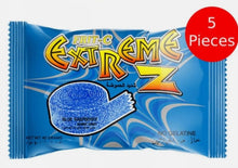 Load image into Gallery viewer, 5 Pieces X Frit-C Extreme Z, Blue Raspberry Flavor Gummy Sour Candy (40 Gram)
