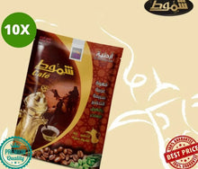 Load image into Gallery viewer, 10X Sachets Instant Shammout Jordanian Arabian Coffee With Cardamom قهوة اردنية
