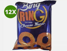 Load image into Gallery viewer, 12 Pack X Dandana Bing Ring Chips Cheese Flavor (22 Gram)
