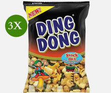 Load image into Gallery viewer, 3 Pack X Ding Dong Snacks Mix Sweet And Spicy Nuts (70 Gram)
