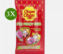 Load image into Gallery viewer, 6 Pack x Chupa Chups Fili Folly Gum Cotton Candy ( 11 gram)
