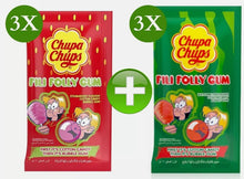 Load image into Gallery viewer, 6 Pack x Chupa Chups Fili Folly Gum Cotton Candy ( 11 gram)
