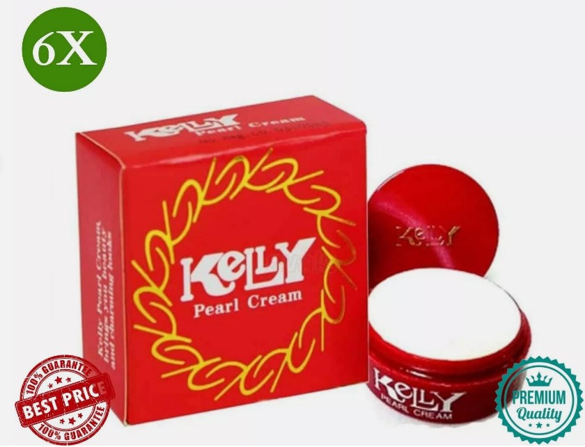 6X Kelly Pearl Whitening Beauty Cream For Removing Freckles Pimples