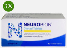 Load image into Gallery viewer, 60 Tablets Neurobion Vitamin B1, B6, B12 for Numbness, Tingling &amp; Nerve Relief🔥
