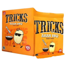 Load image into Gallery viewer, Tricks BBQ Baked Crisps Chips Asian Barbeque Flavor 10 Pack رقائق بطاطس محمصة
