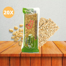 Load image into Gallery viewer, 20 Bar X Barakat Sweet Peanut&amp; Sesame Bar Healthy Snack (20g) بركات سمسمية
