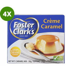 Load image into Gallery viewer, 4 Pack X Foster Clark&#39;s Creme Caramel Mix and Topping, 71 Gram كريم كراميل
