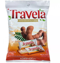 Load image into Gallery viewer, 2 Packets X Travela Tamarind Chewy Sweet Candy (125 Gram) حلوى التمر هندي
