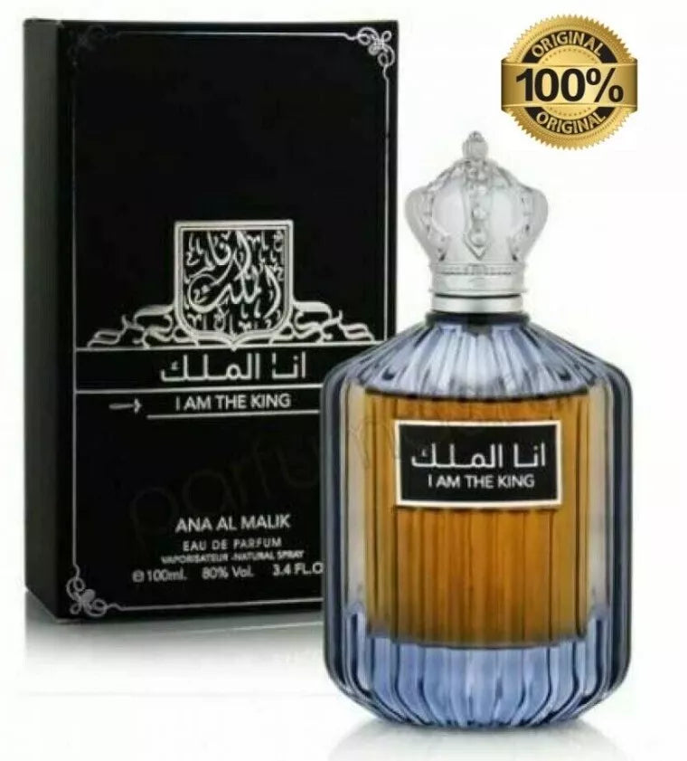 I am the King,Ana Al Malik Perfume EDP by Ard Al Zaafran 100ml 100% ORIGINAL🥇