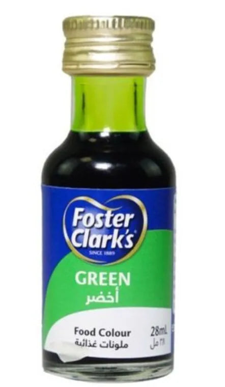 1 bottle X Foster Clark's Green Food Color HALAL ( 28 ml )