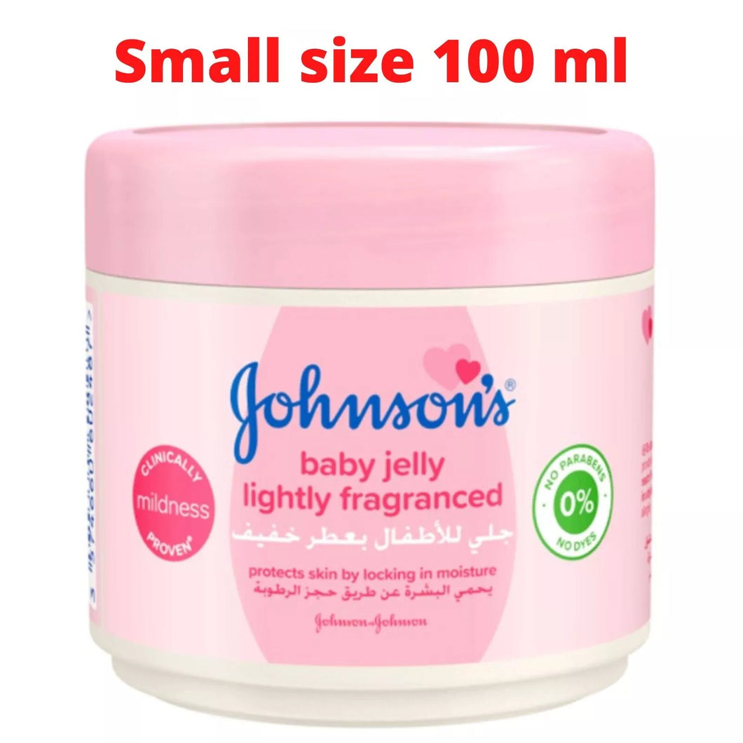 1X Johnson's Baby Jelly (100 ml) -Lightly Fragranced free shipping worldwide