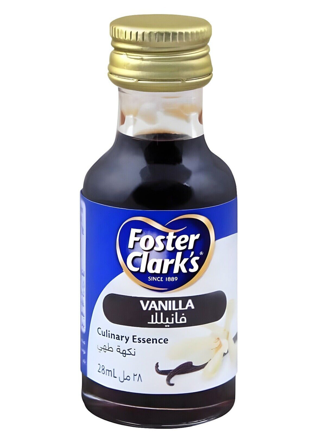 1 bottle X Foster Clark's Essence Vanilla Flavor HALAL ( 28 ml )