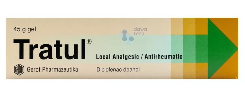 1 Pack X Tratul Local Analgesic Gel / Antirheumatic (45 g)