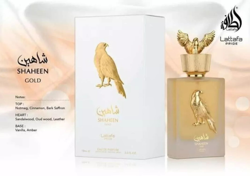 Shaheen Gold Nature 💥🥇 Lattafa Pride Spray Eau De Parfum 100ml UAE لطافة شاهين