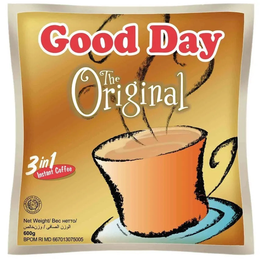 30 Sachet X Good Day Instant Coffee Powder The Original Three In One (20 gram)