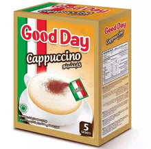 Load image into Gallery viewer, 5 Sachet X Good Day Instant Coffee Cappuccino (25 Gram)
