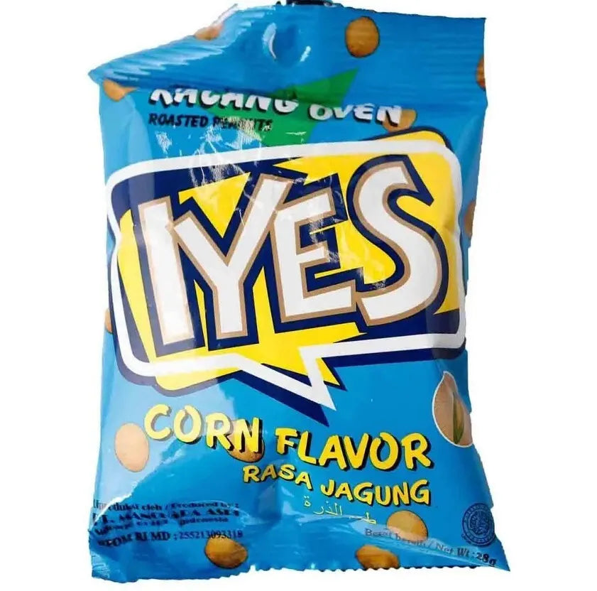 30 Packet X IYES Peanuts Corn Flavor (5 Gram) فستق بنكهة الذرة