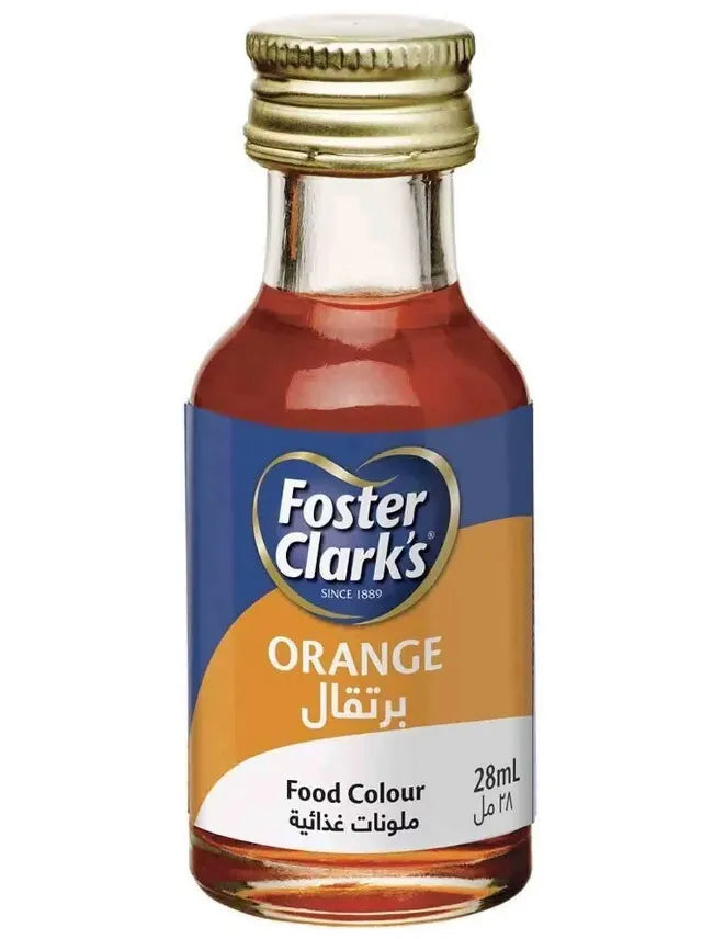 1 bottle X Foster Clark's Essence Orange Flavor HALAL ( 28 ml )