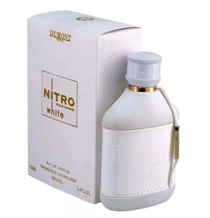 DUMONT NITRO WHITE 🥇EDP 100ML 3.4FL.OZ ORIGINAL 🥇
