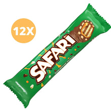 Load image into Gallery viewer, 12X Gandour Safari Chocolate Caramel Crisp 25 g Bar شوكولاتة سفاري
