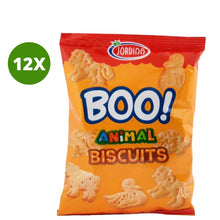Load image into Gallery viewer, 12 Packet X Jordina Boo Animal Biscuits (50 Gram) جوردينا بو بسكويت شكل حيوانات
