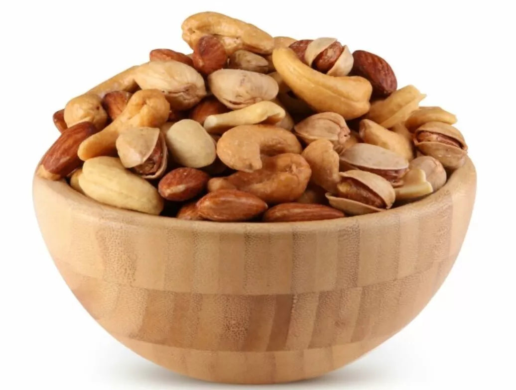 450g Heart Unsalted Mixed Roasted Nuts Tasali Snack مخلوطة غير مملحة