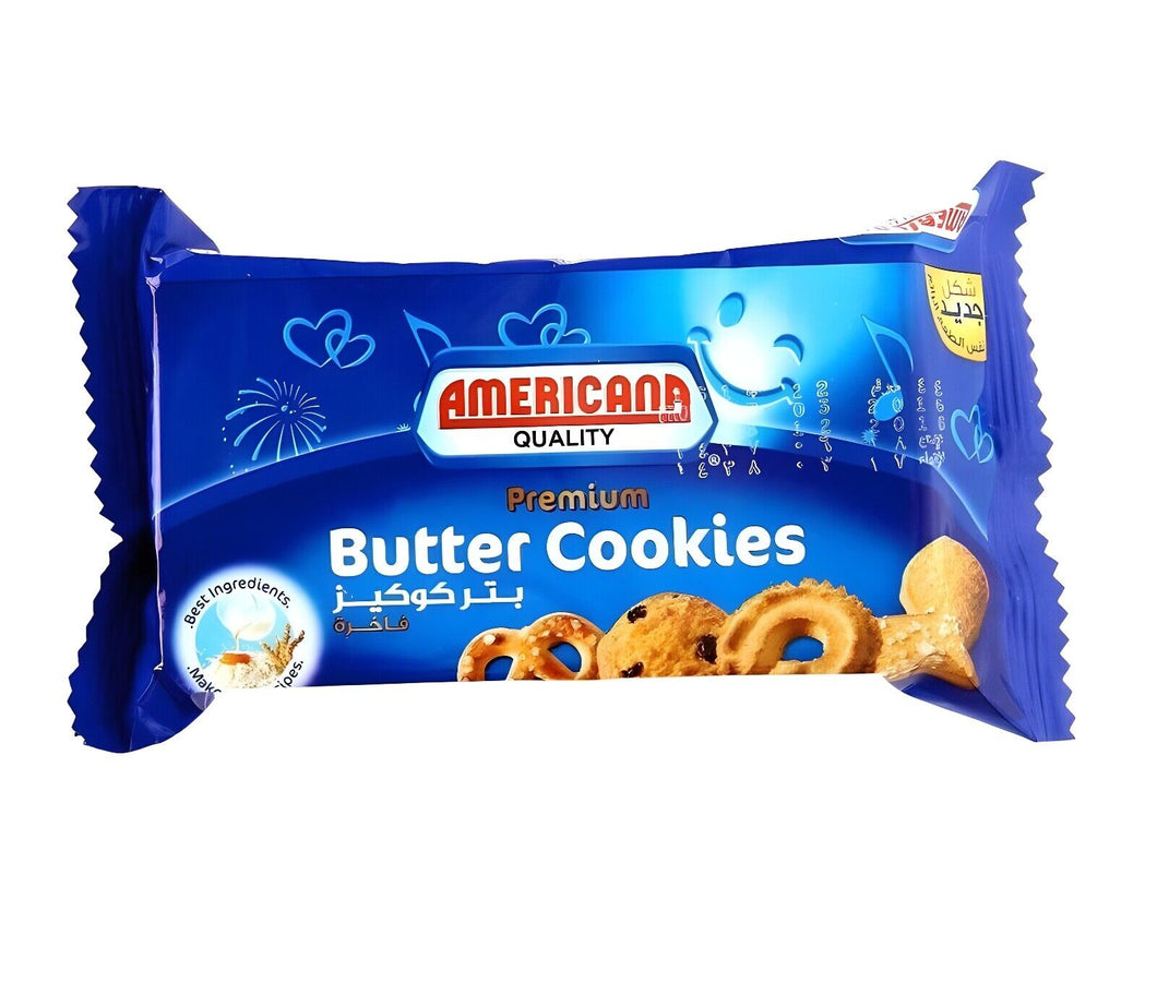 12 Pieces X Americana Cookies Premium Butter Cookies (44 Gram)أمريكانا كوكيز