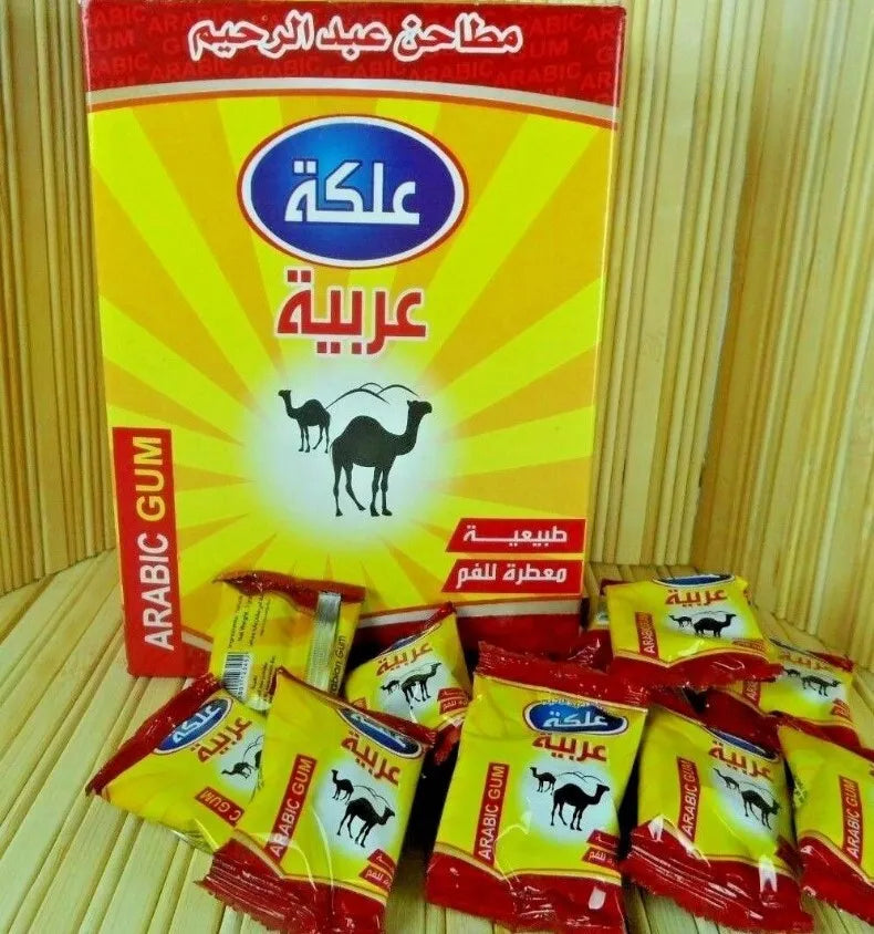 Natural Arabic Chewing Gum 3g× 48pcs Without sugar & additives علكة عربية