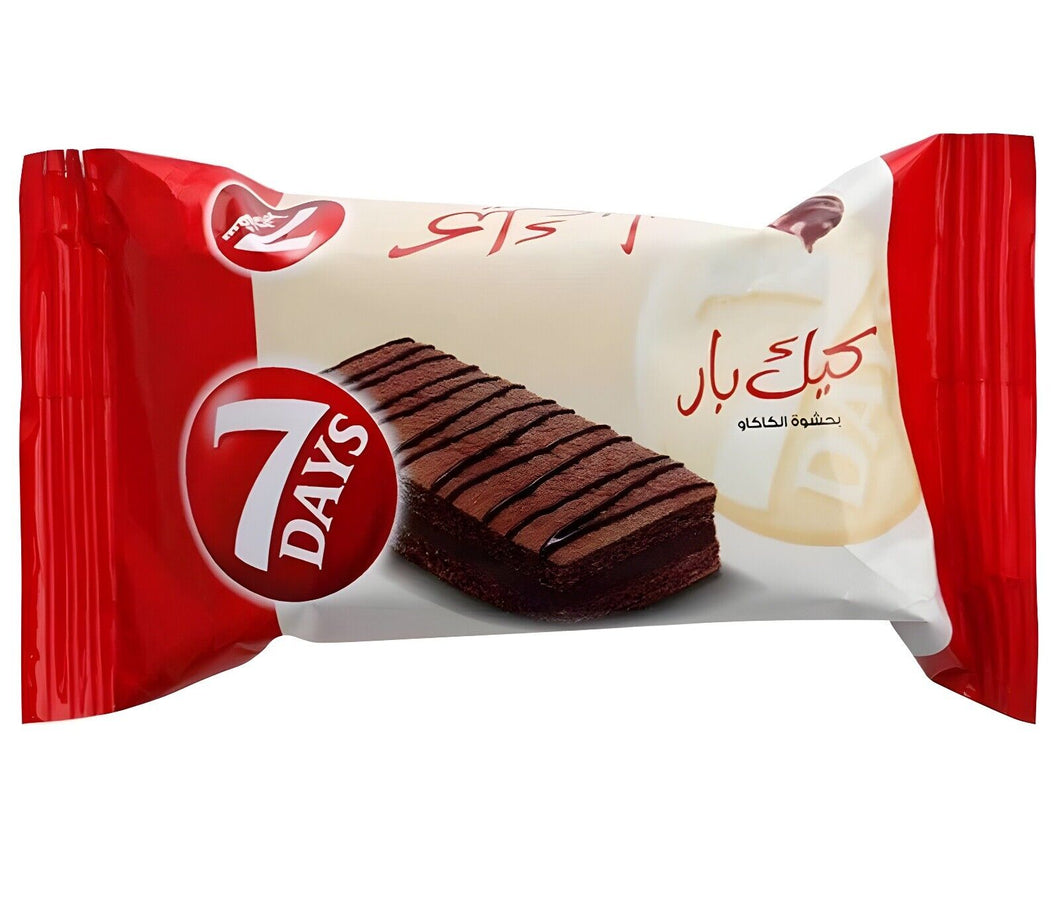 12 Pieces X 7 Days Cake Bar With Coca Filling (25g )