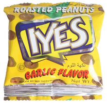 Load image into Gallery viewer, 30 Packet X IYES Roasted Peanuts Garlic Flavor (5 Gram) فستق بنكهة الثوم
