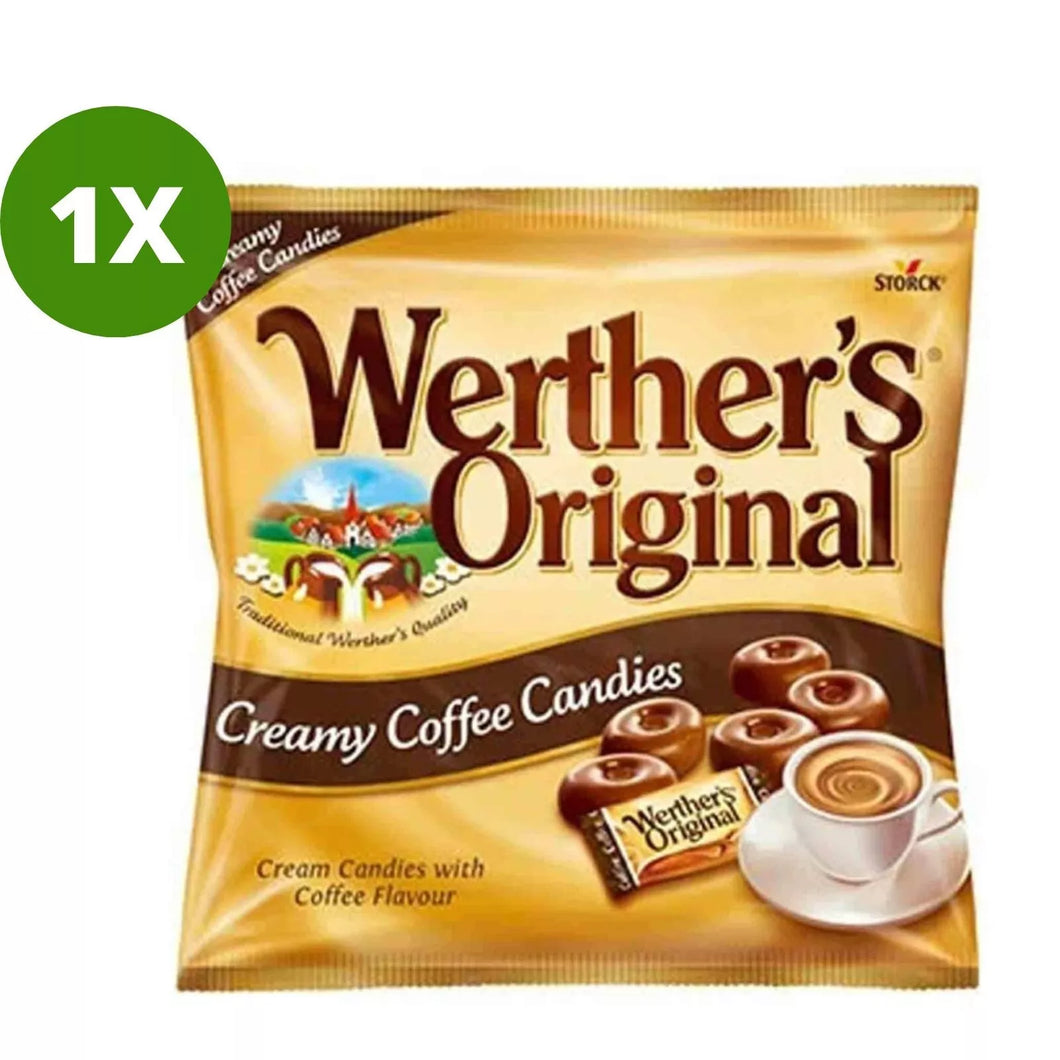 1 Pack X Storck Werther’S Original Cream Candies Coffee 125 Gram
