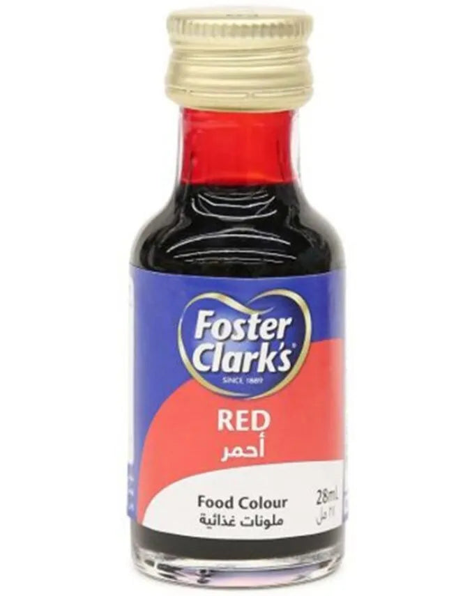 1 bottle X Foster Clark's Red Food Color HALAL ( 28 ml )